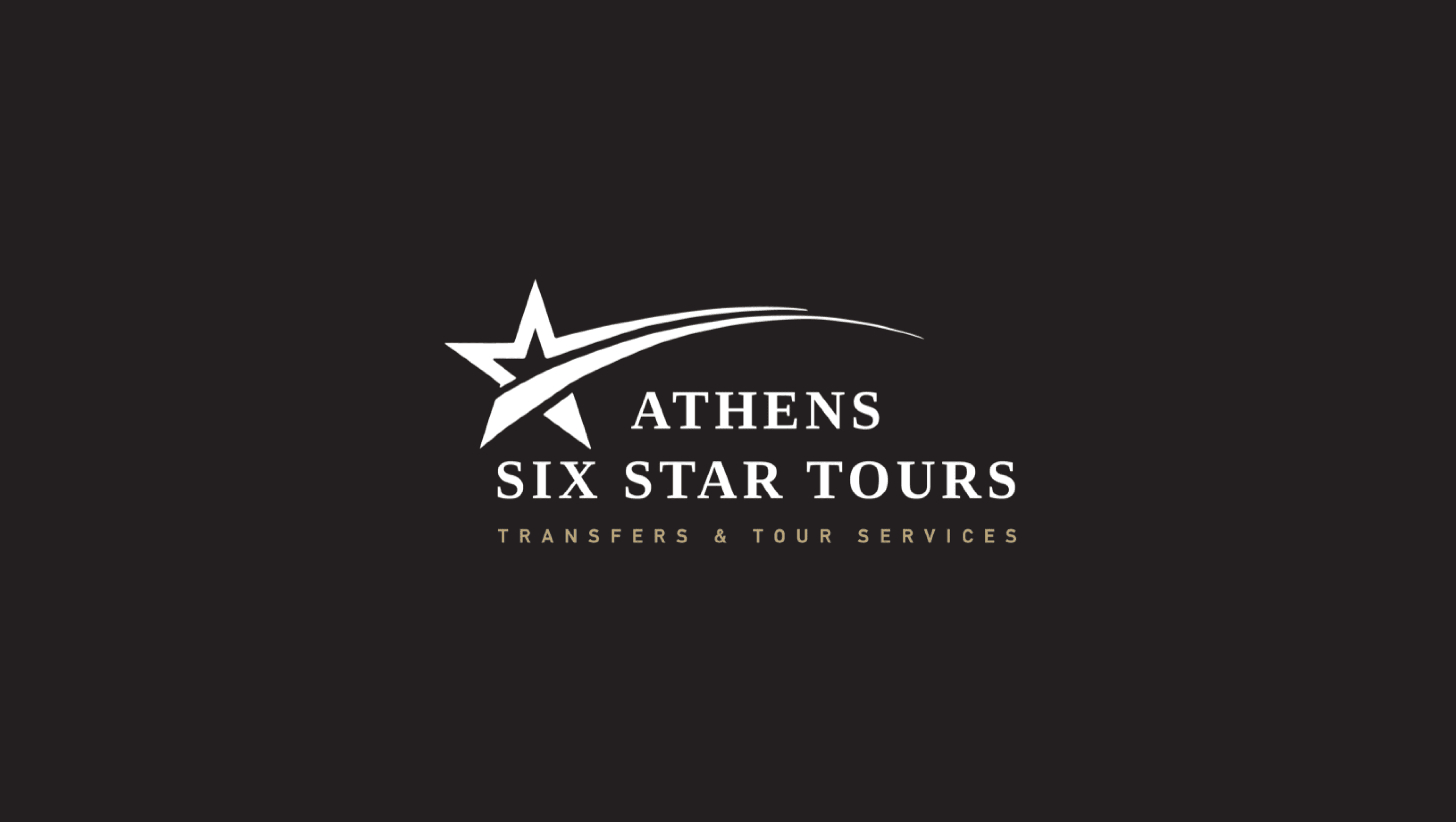 Athens Six Star Tours εταιρική ταυτότητα